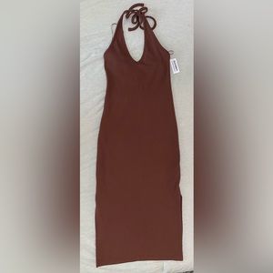 Halter Midi dress